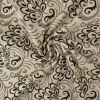 Linnen polyester – Baroque zwart