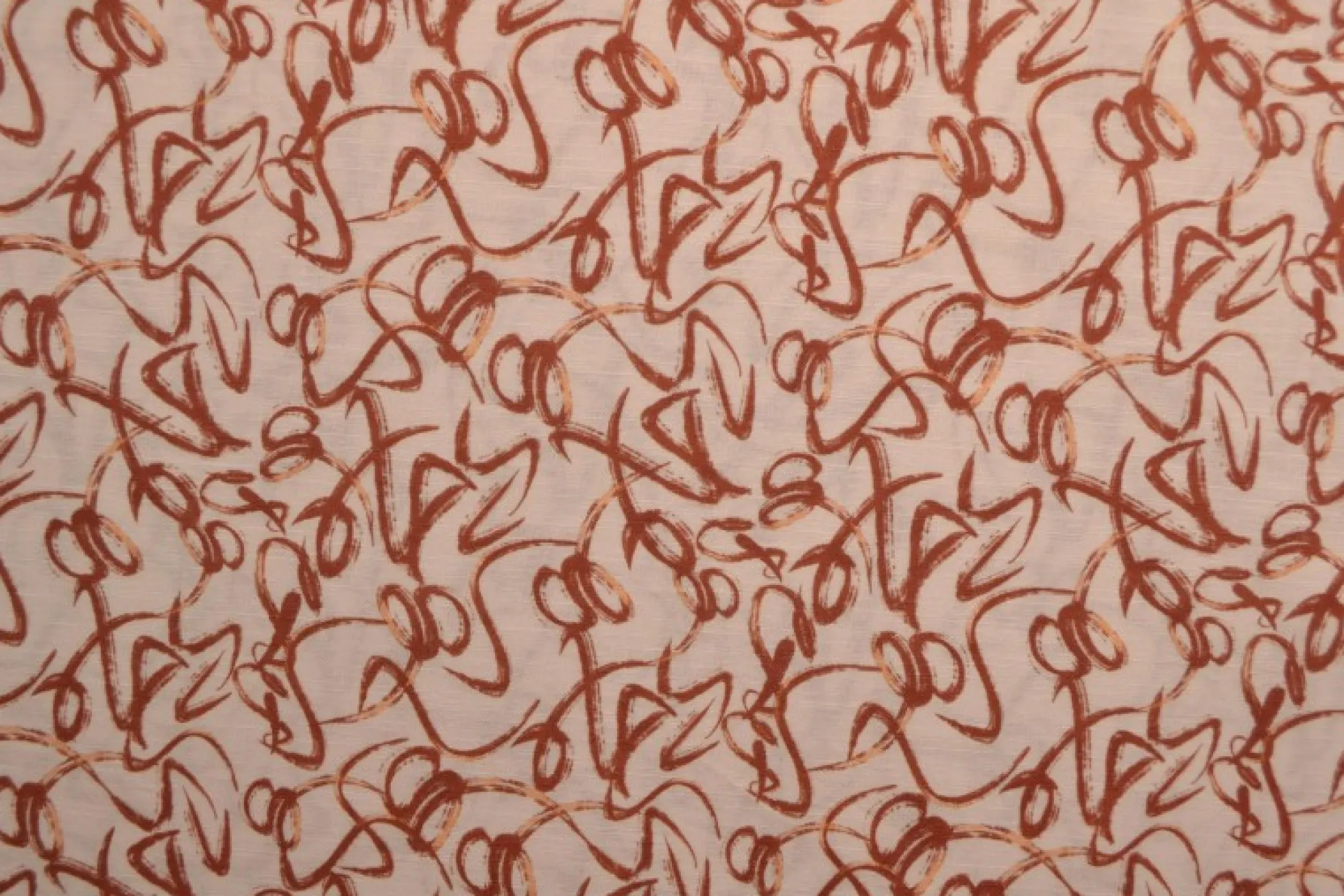 Linnen – Sketch lines copper
