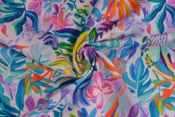 Linnen – Tropical paradise lilac