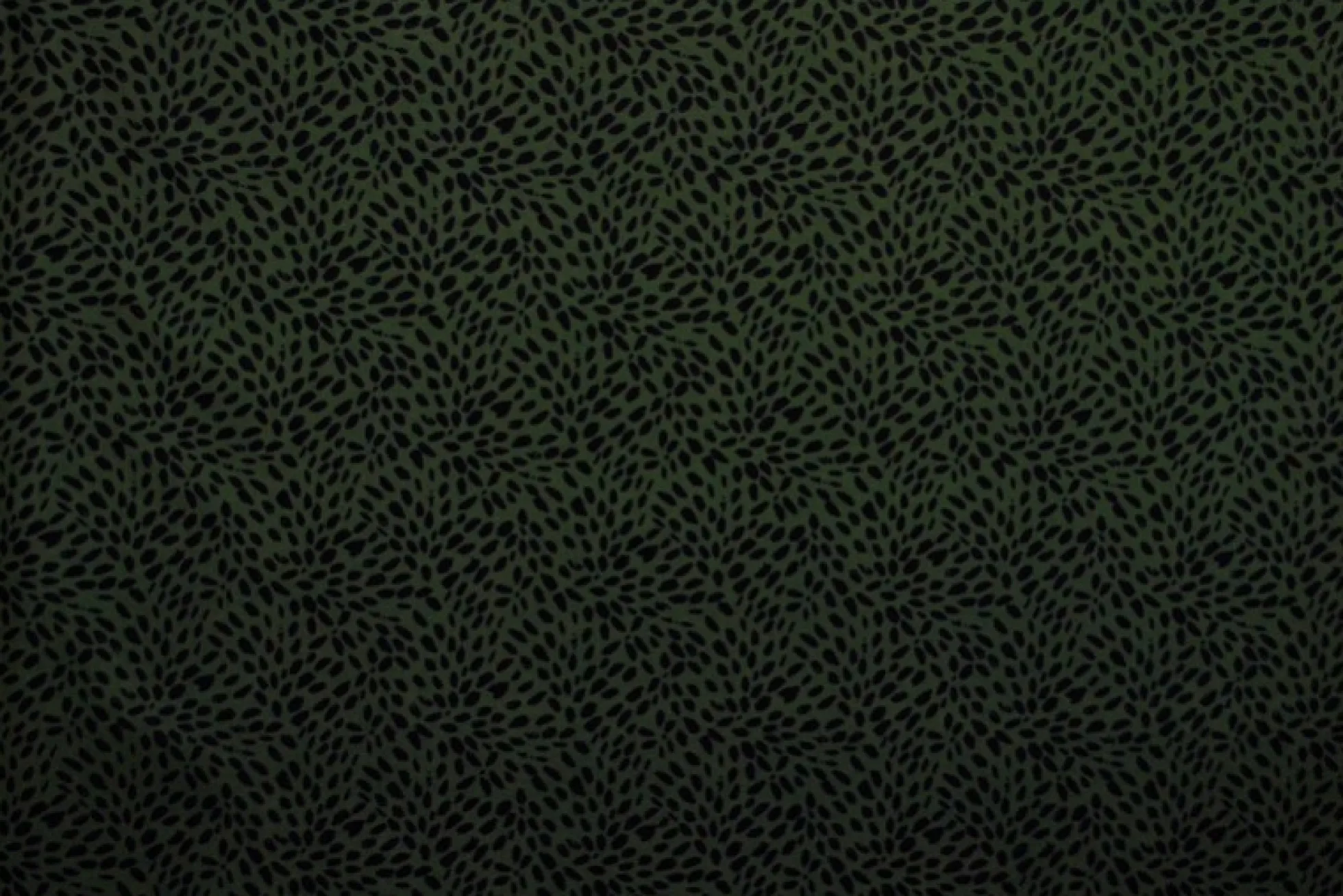 Lycra – Black spots on dark green
