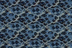 Lycra – Blue diamonds
