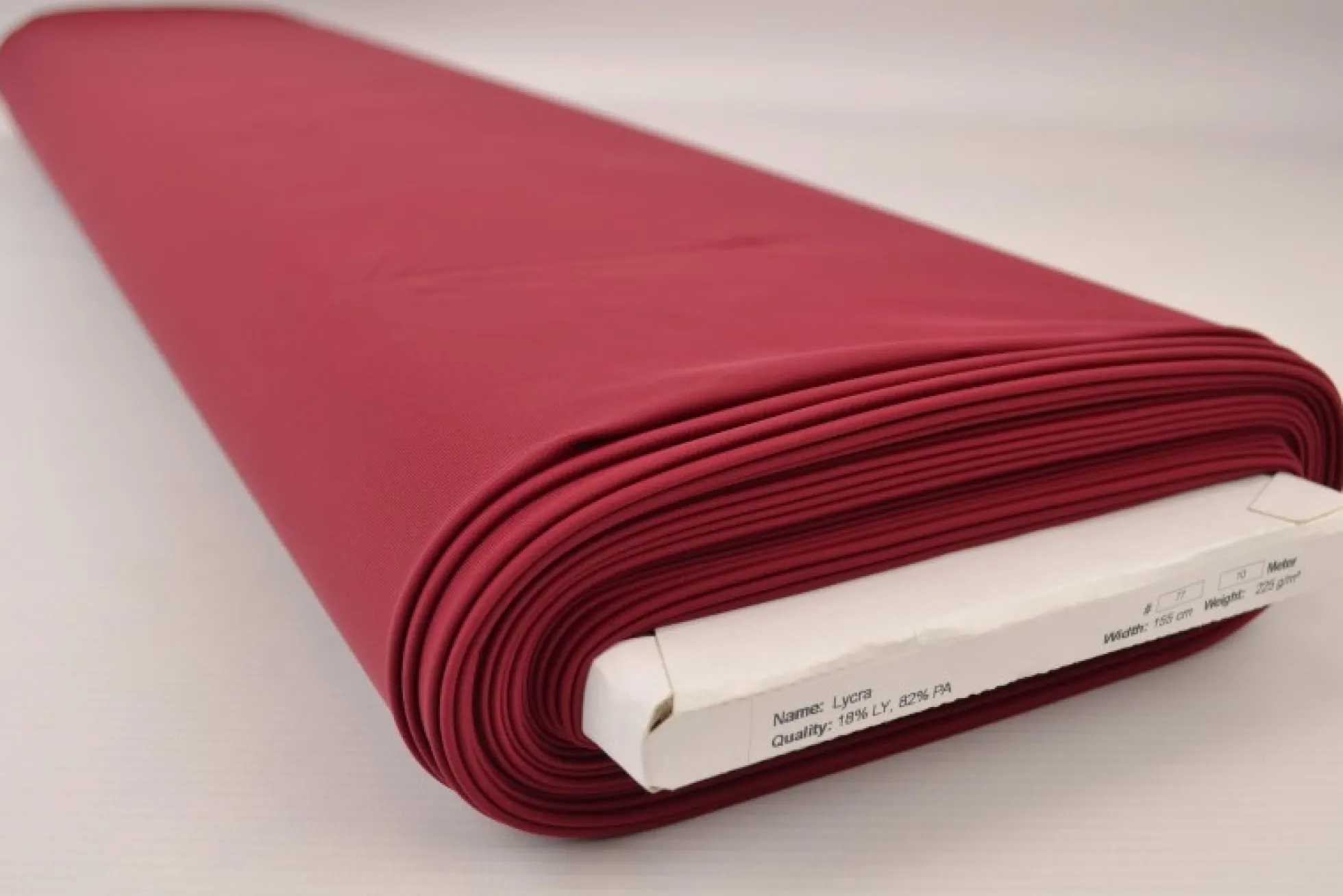 Lycra: Bordeauxrood basic