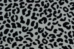 Lycra – Classic leopard black & offwhite