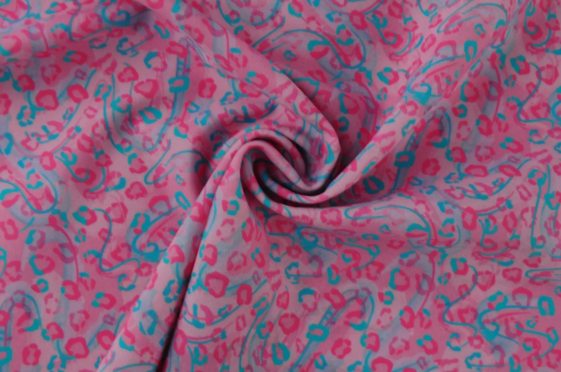 Lycra – Leopard swirl
