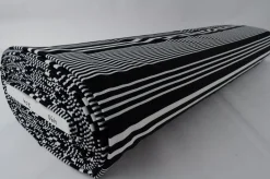 Lycra – Monochrome stripe black & white