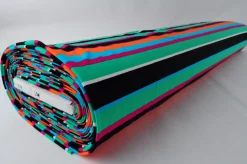 Lycra – Multicolor stripe