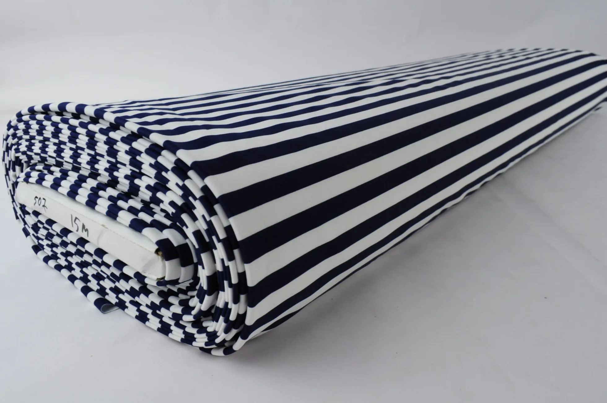 Lycra – Navy stripes