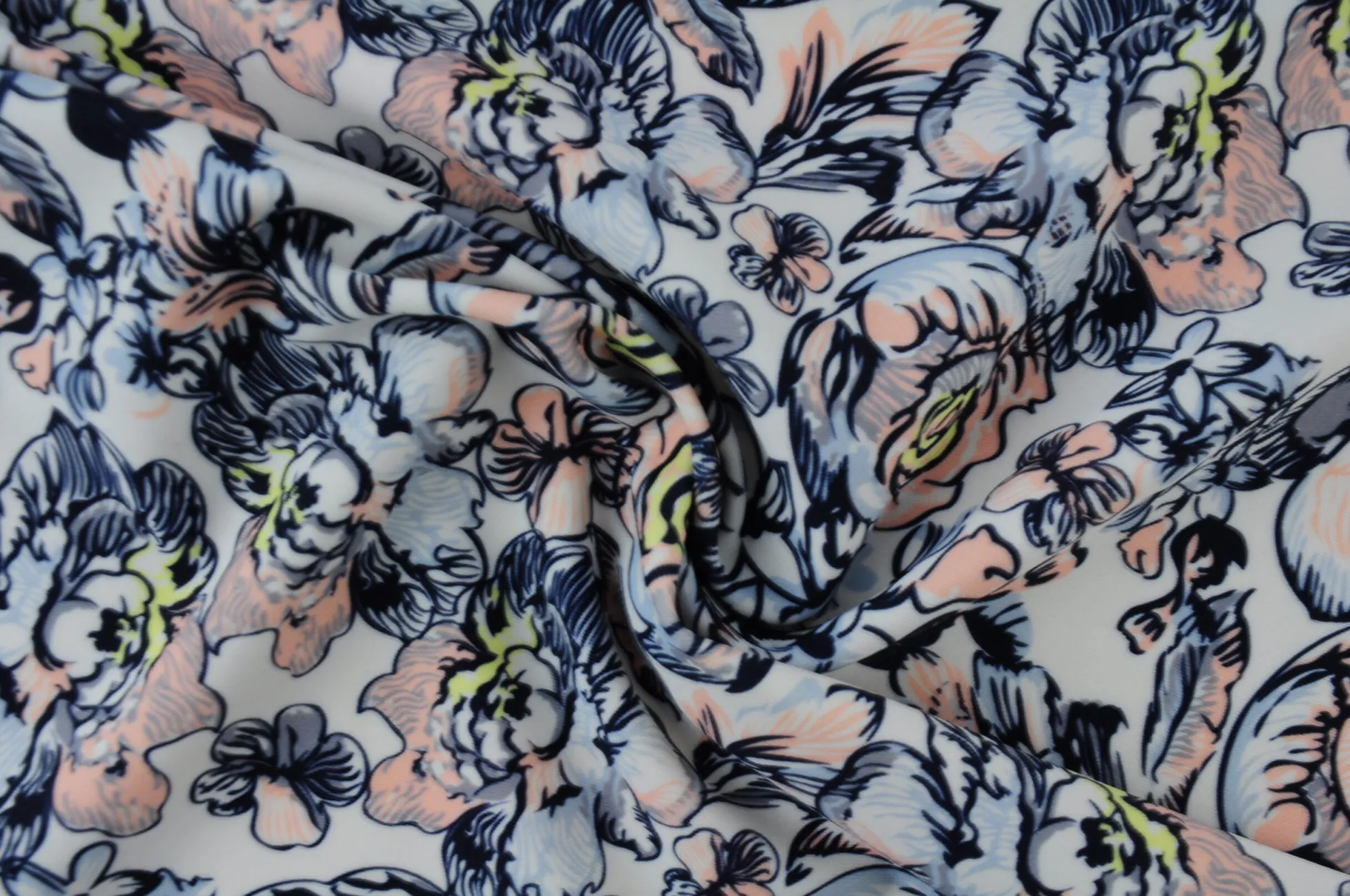Lycra – Pastel blossom