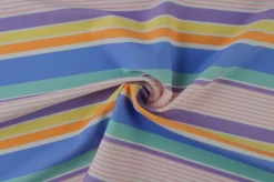 Lycra – Pastel rainbow stripes