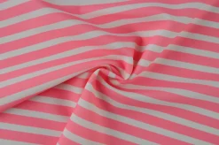 Lycra – Pink stripes