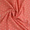 Lycra – Salmon and coral circles