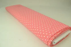 Lycra – Salmon and coral circles