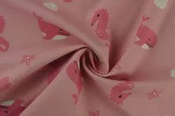 Lycra – Sea friends old pink