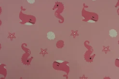 Lycra – Sea friends old pink