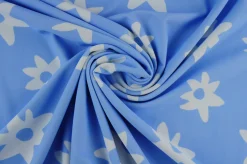 Lycra – Sky blossom