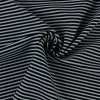 Lycra – Small stripes black & white