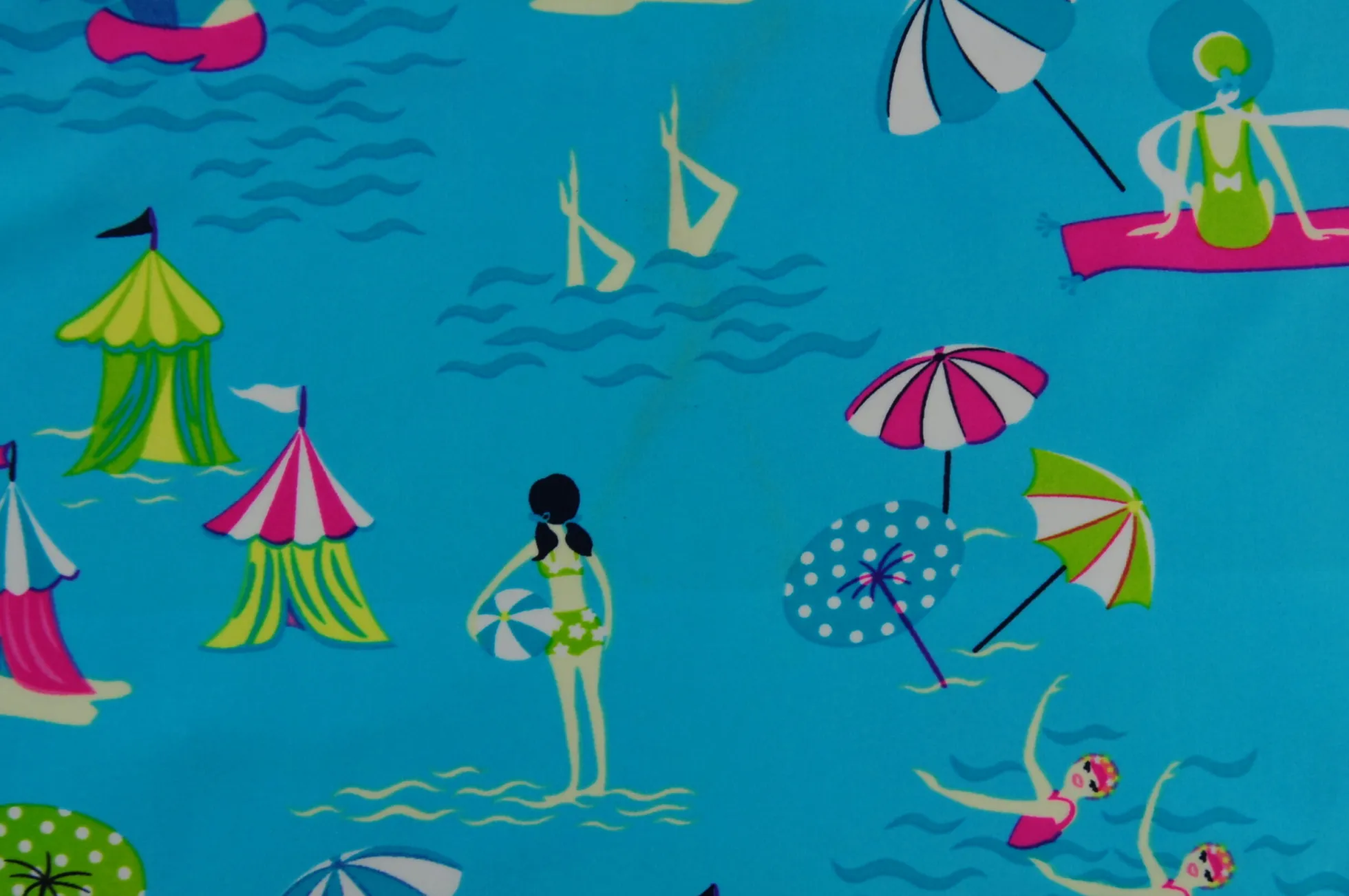 Lycra – Vintage summer vibes turquoise
