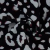 Lycra – Wild spots white & brown on black
