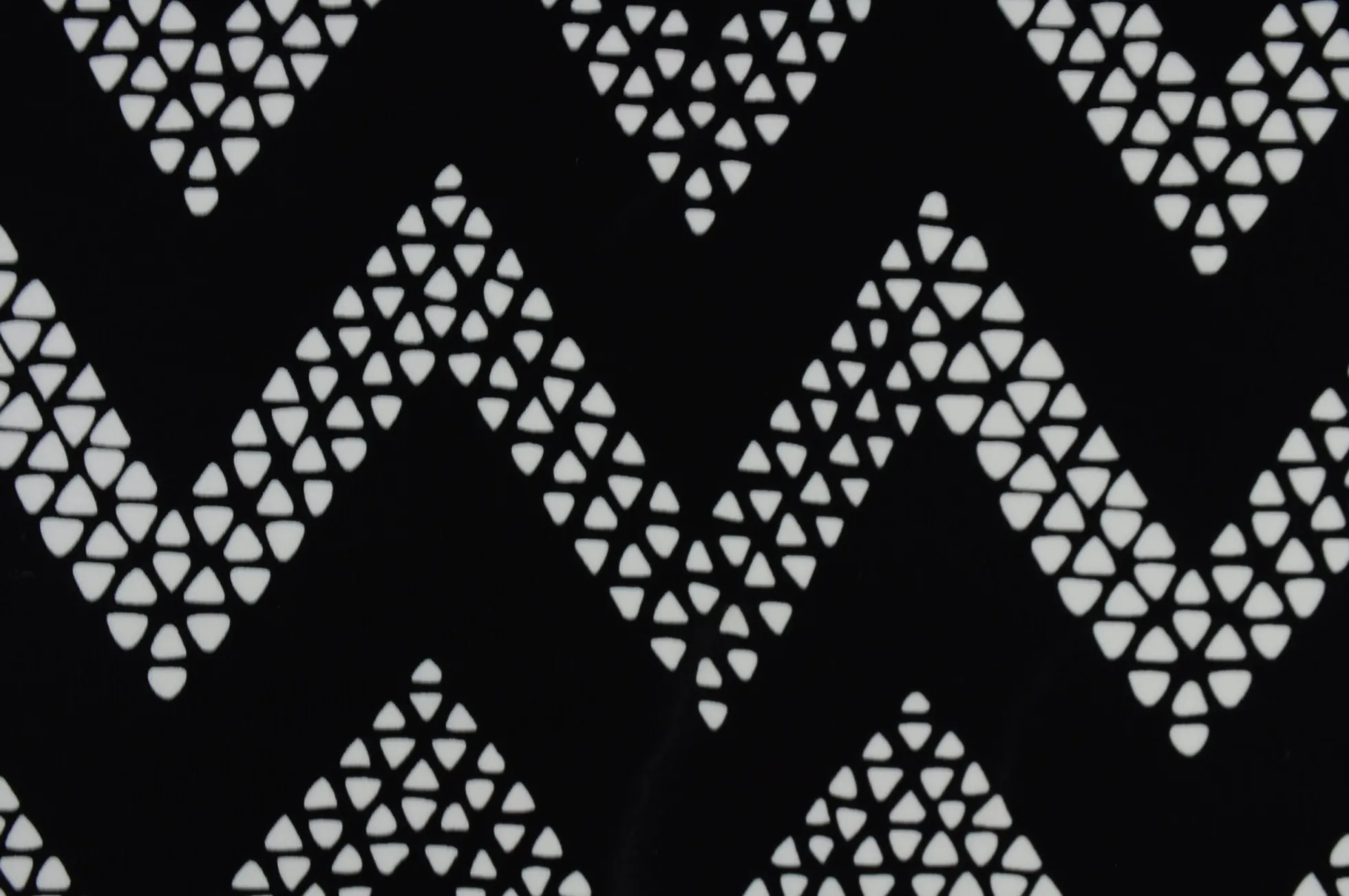 Lycra – Zigzag black & white