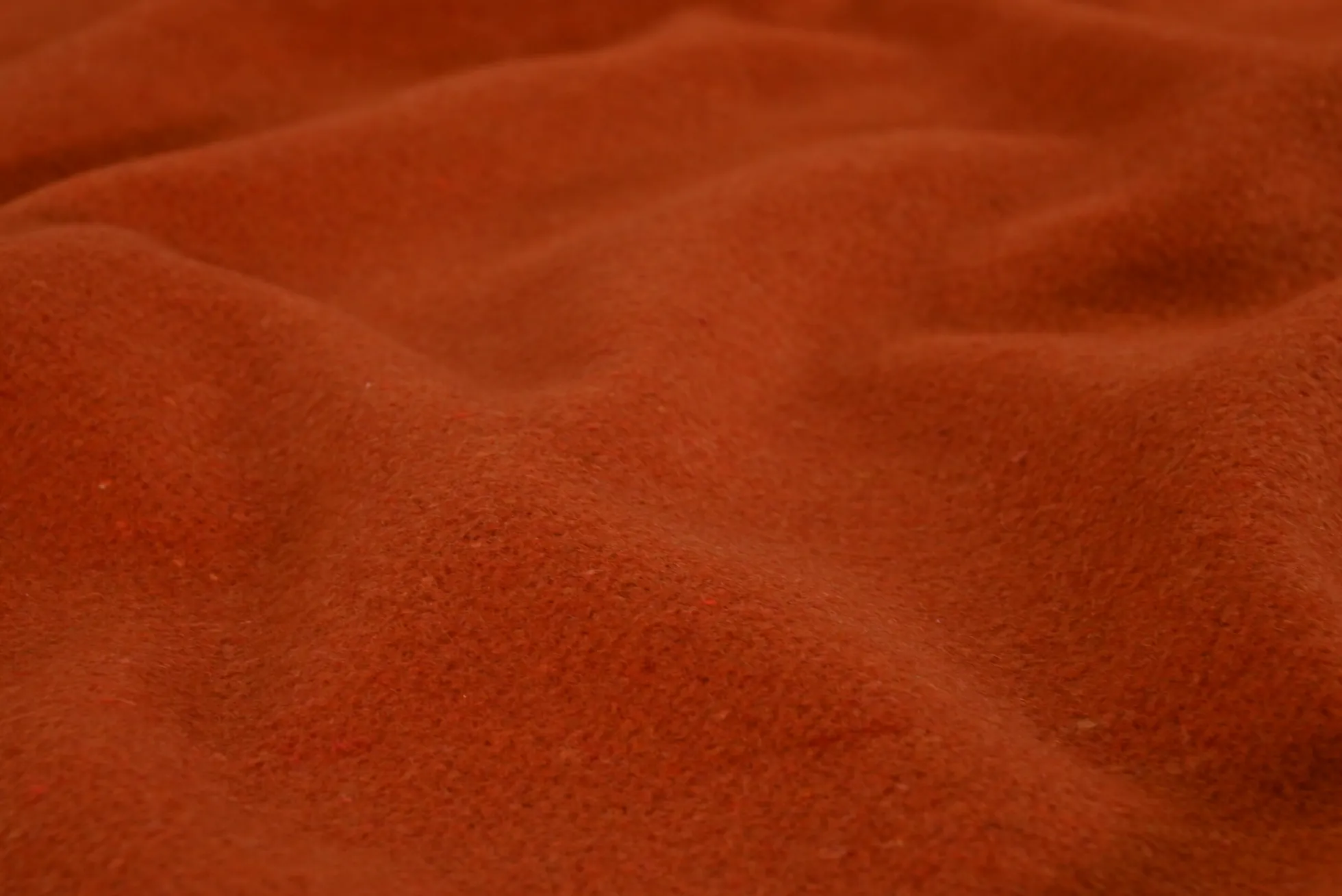 Mantelwol brushed – Brique