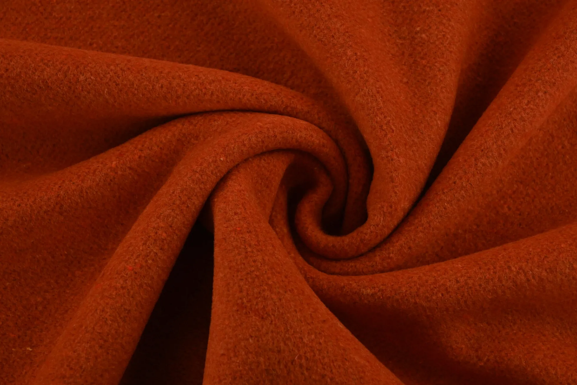 Mantelwol brushed – Brique