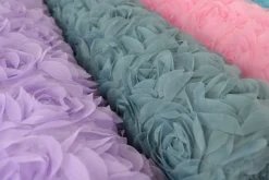 Mesh deluxe – Champagne roses