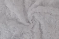 Mesh deluxe – Wit roses