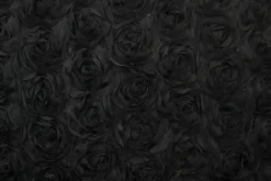 Mesh deluxe – Zwart roses