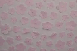 Mesh Flower – Roze geborduurd