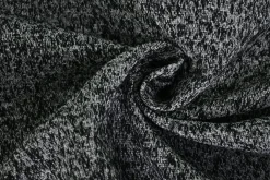 Meubelstof – Black / white melange