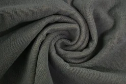 Meubelstof – Donkergrijs met beige ondergrond mohair met reliëf