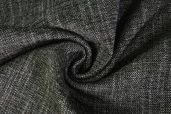 Meubelstof / Outdoor – Black melange