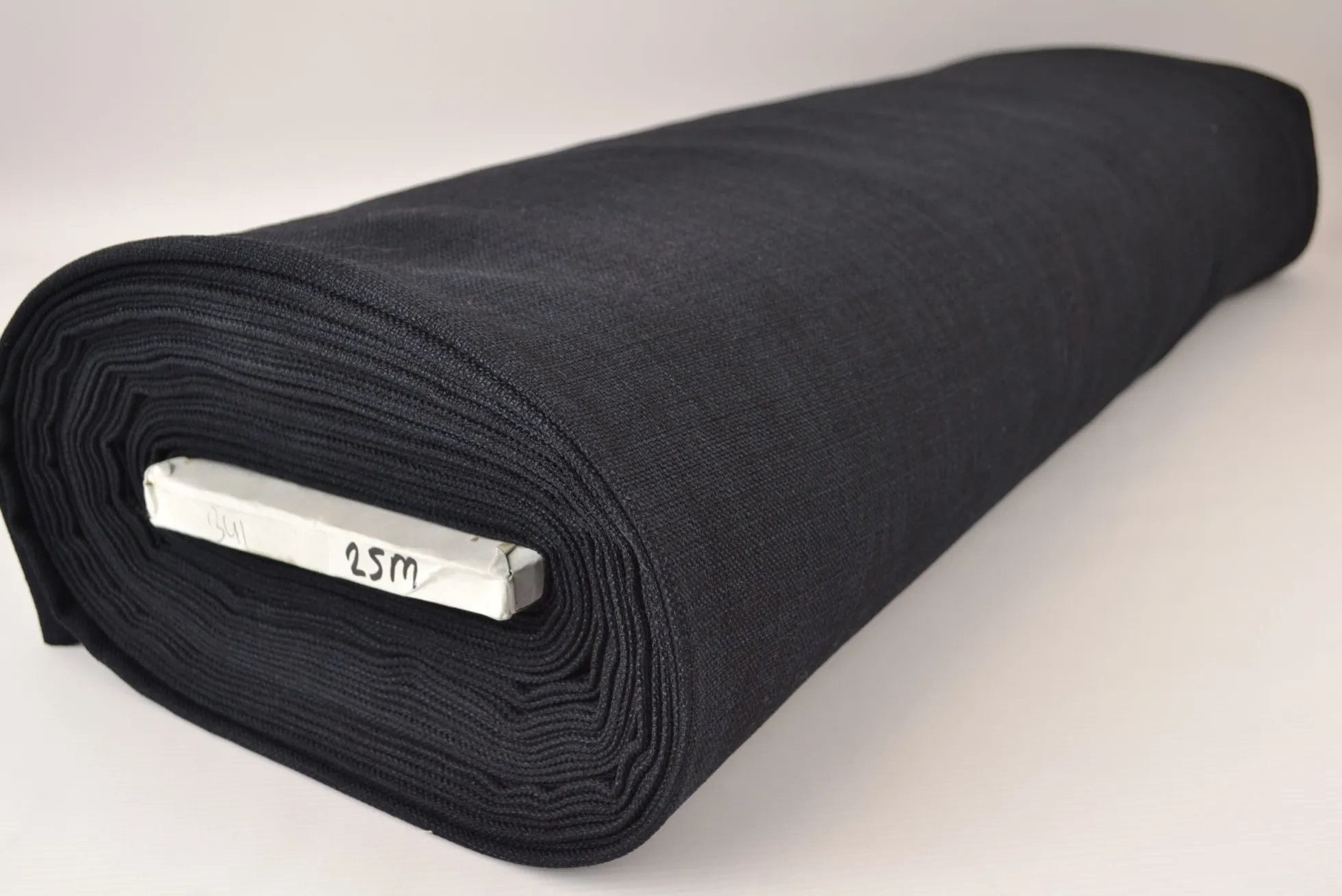 Meubelstof / outdoor – Donker navy melange linnenlook