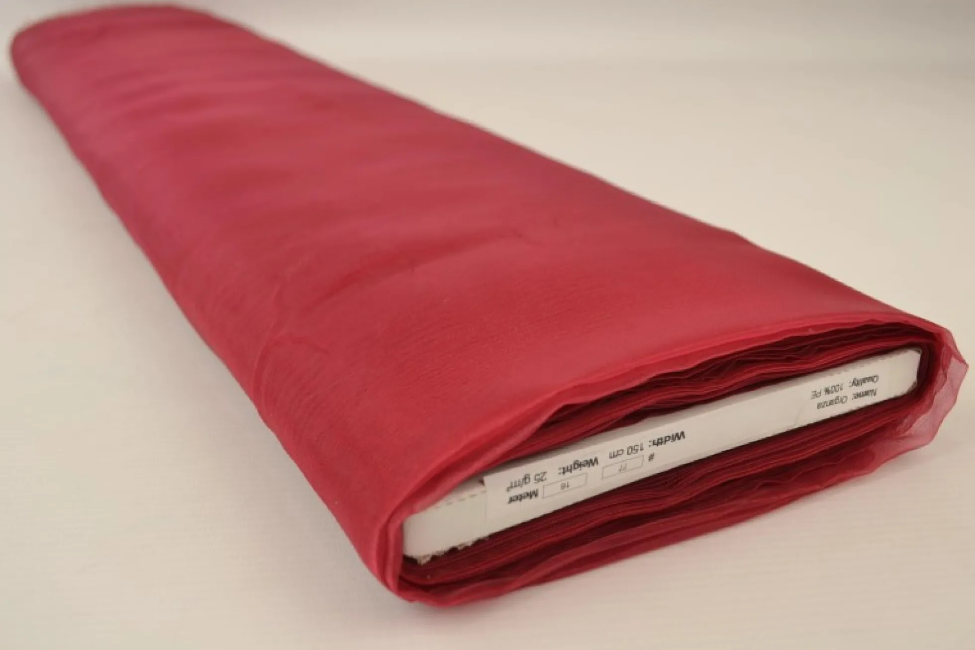 Organza – Bordeauxrood