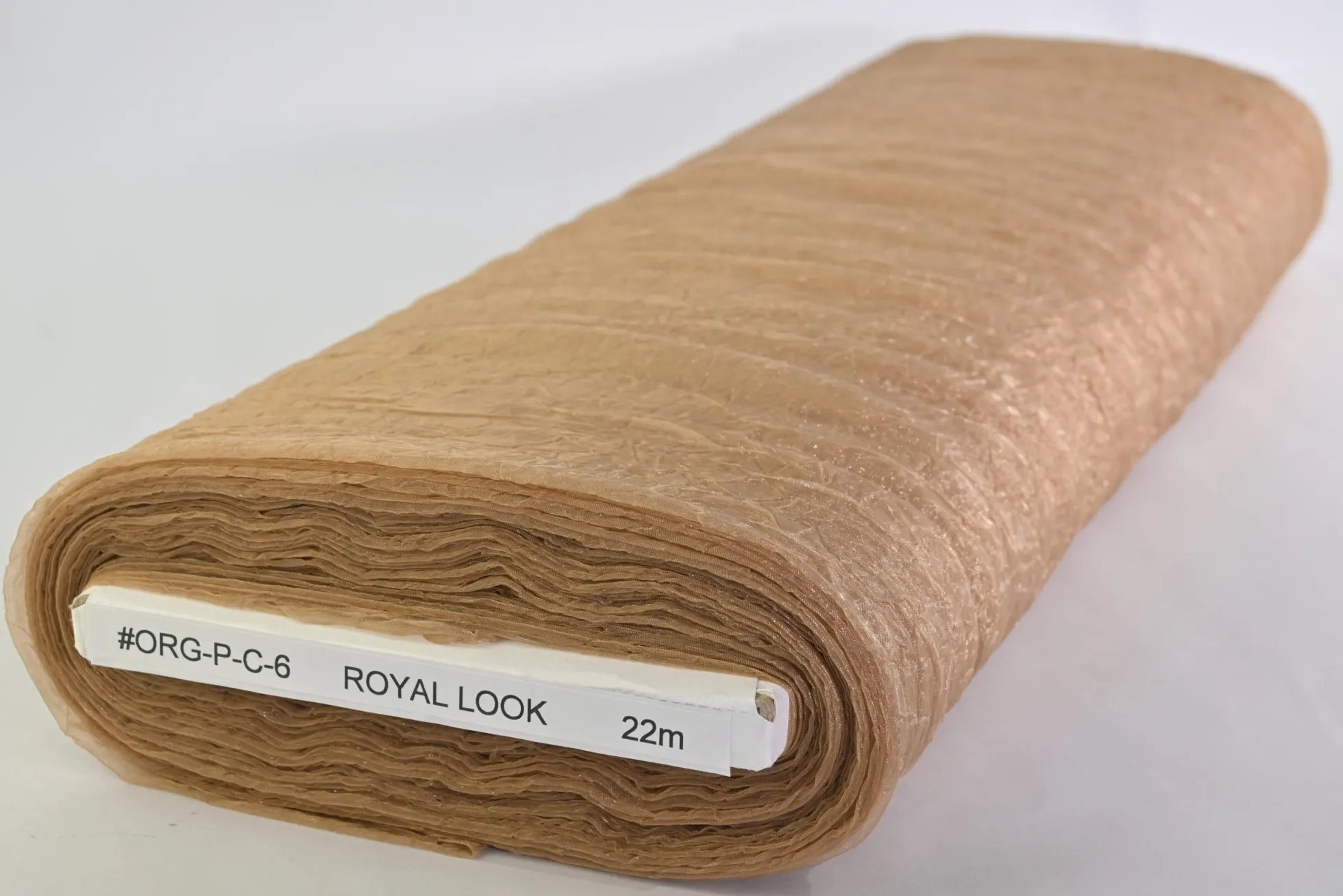 Organza crinkle – Beige