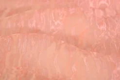 Organza crinkle – Donker zalmroze