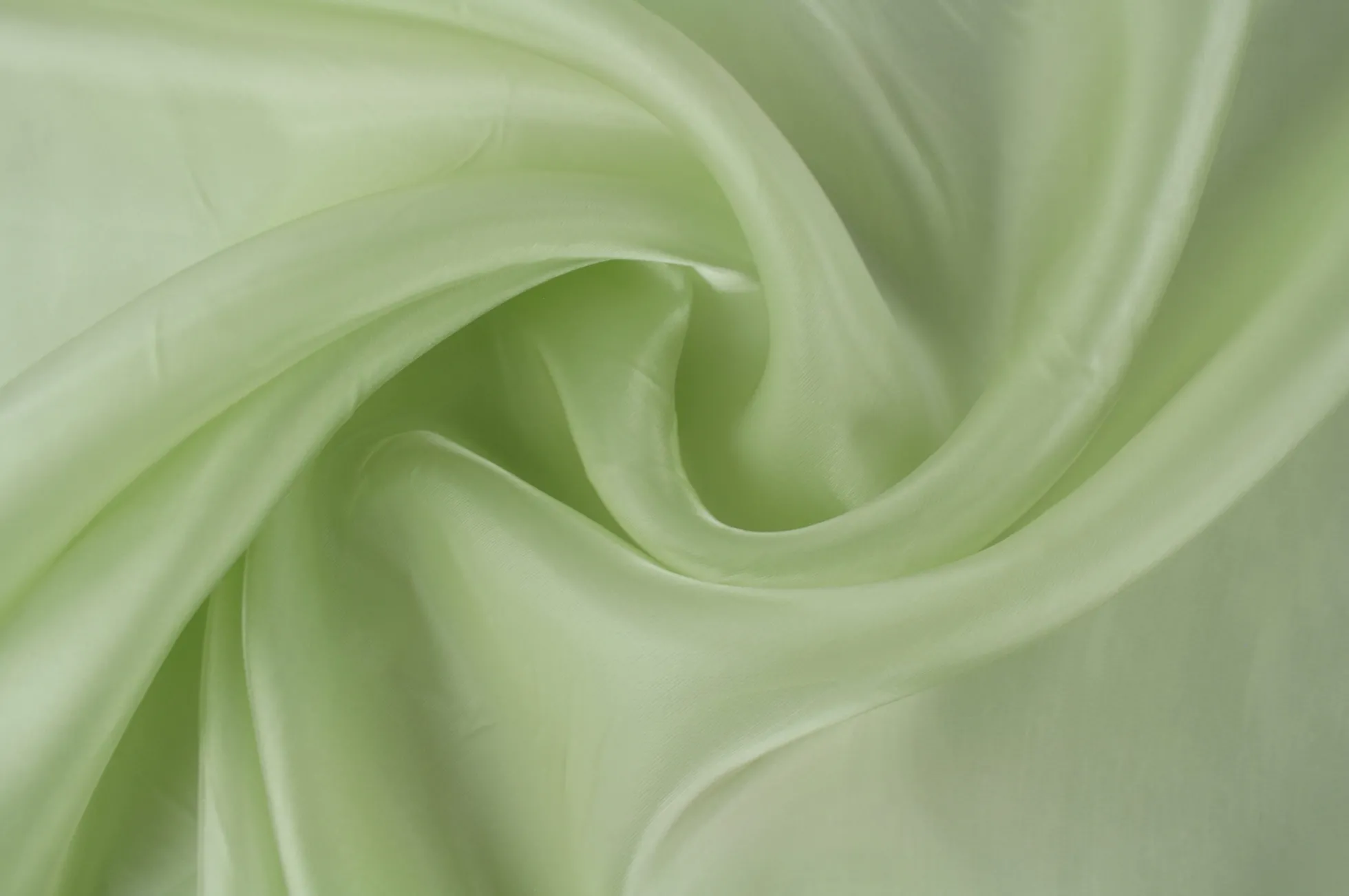 Organza two-tone – Licht limegroen