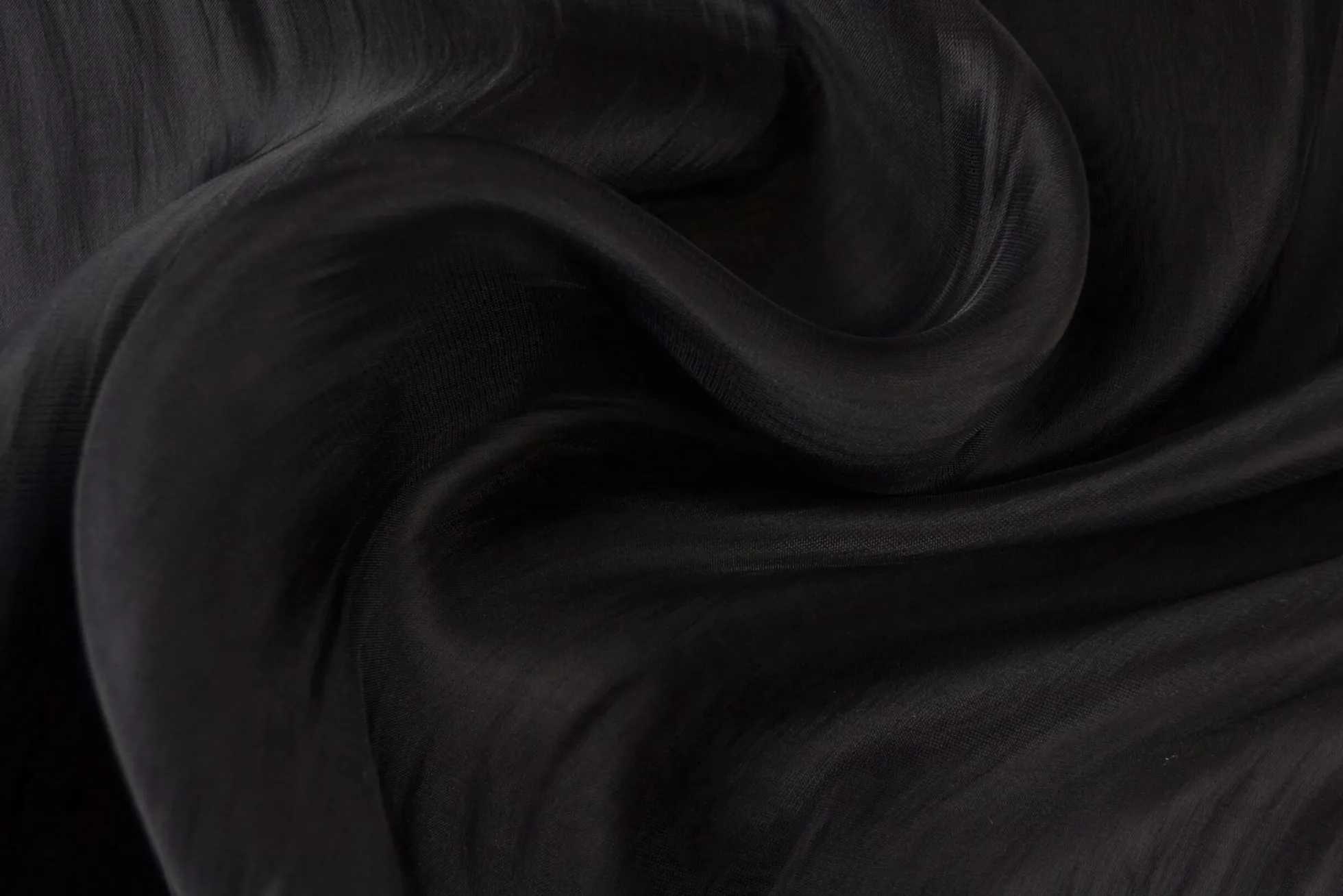 Organza two-tone – Zwart met paars