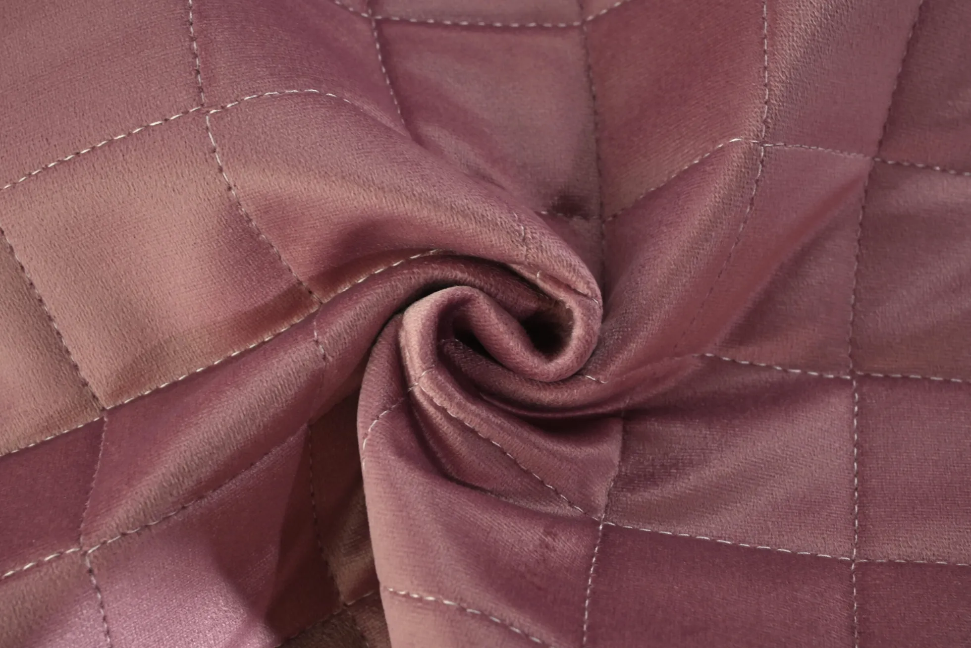 Premium meubelstof – Velours op PU-foam | Donker oudroze