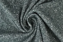 Rib jersey – Dark grey snow