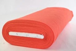 Rib jersey – Donker oranje