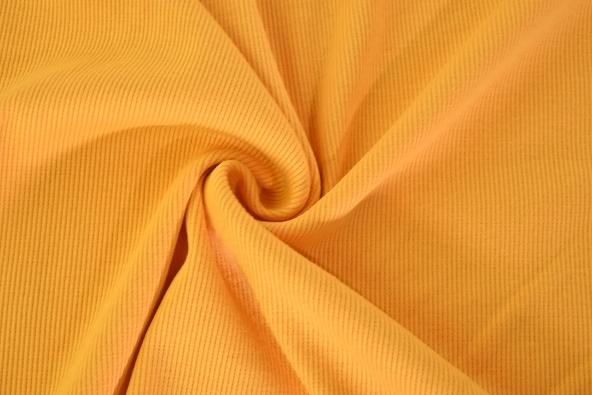 Rib Jersey – Licht okergeel
