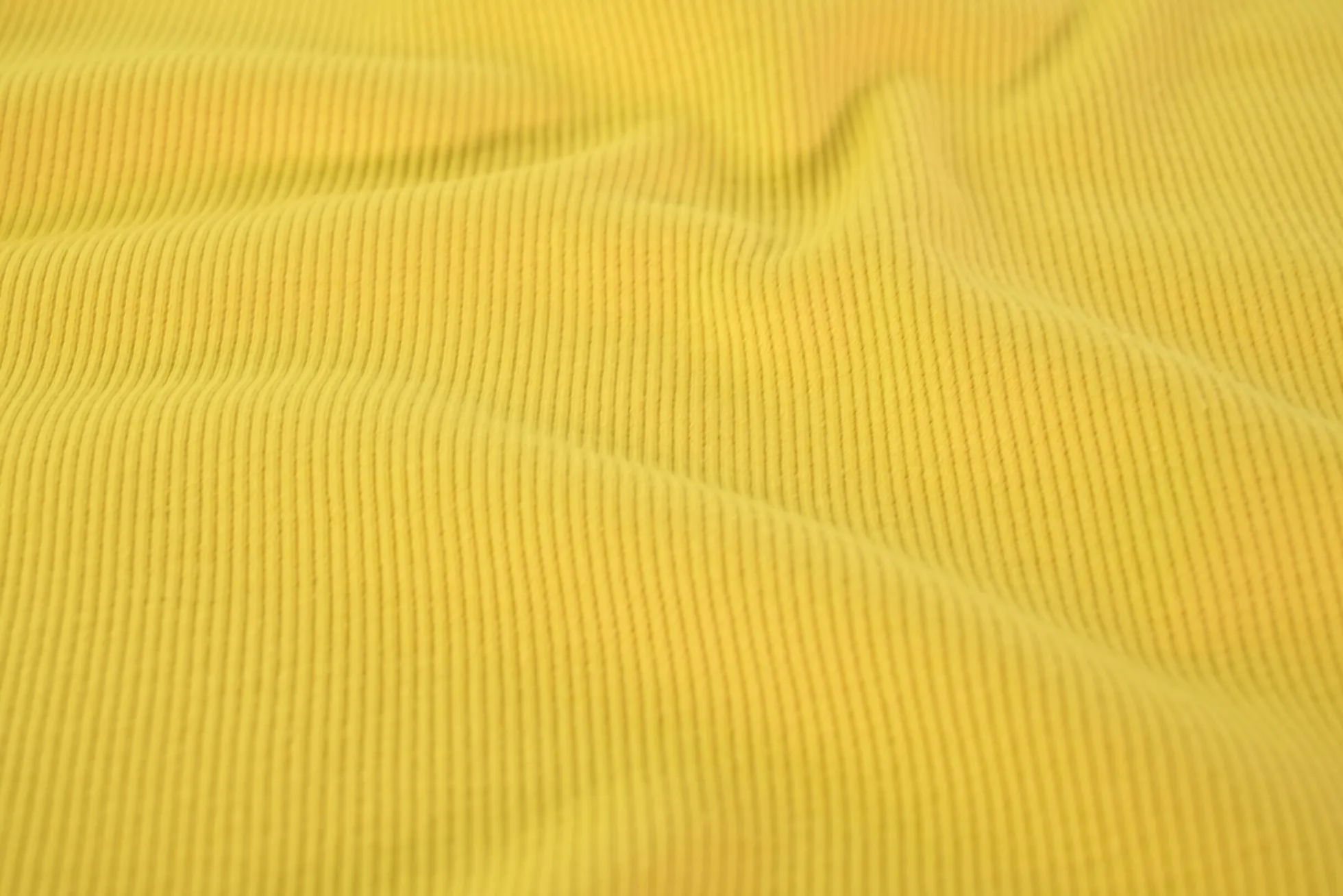 Rib jersey – Licht okergeel