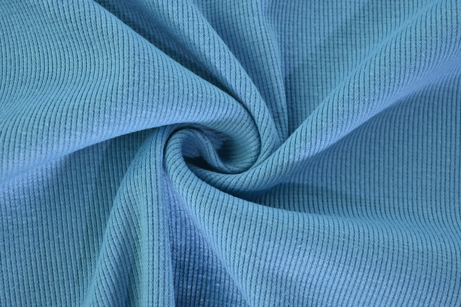 Rib Jersey – Licht oudblauw