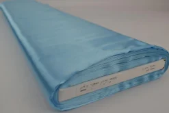 Satijn: Aqua blauw