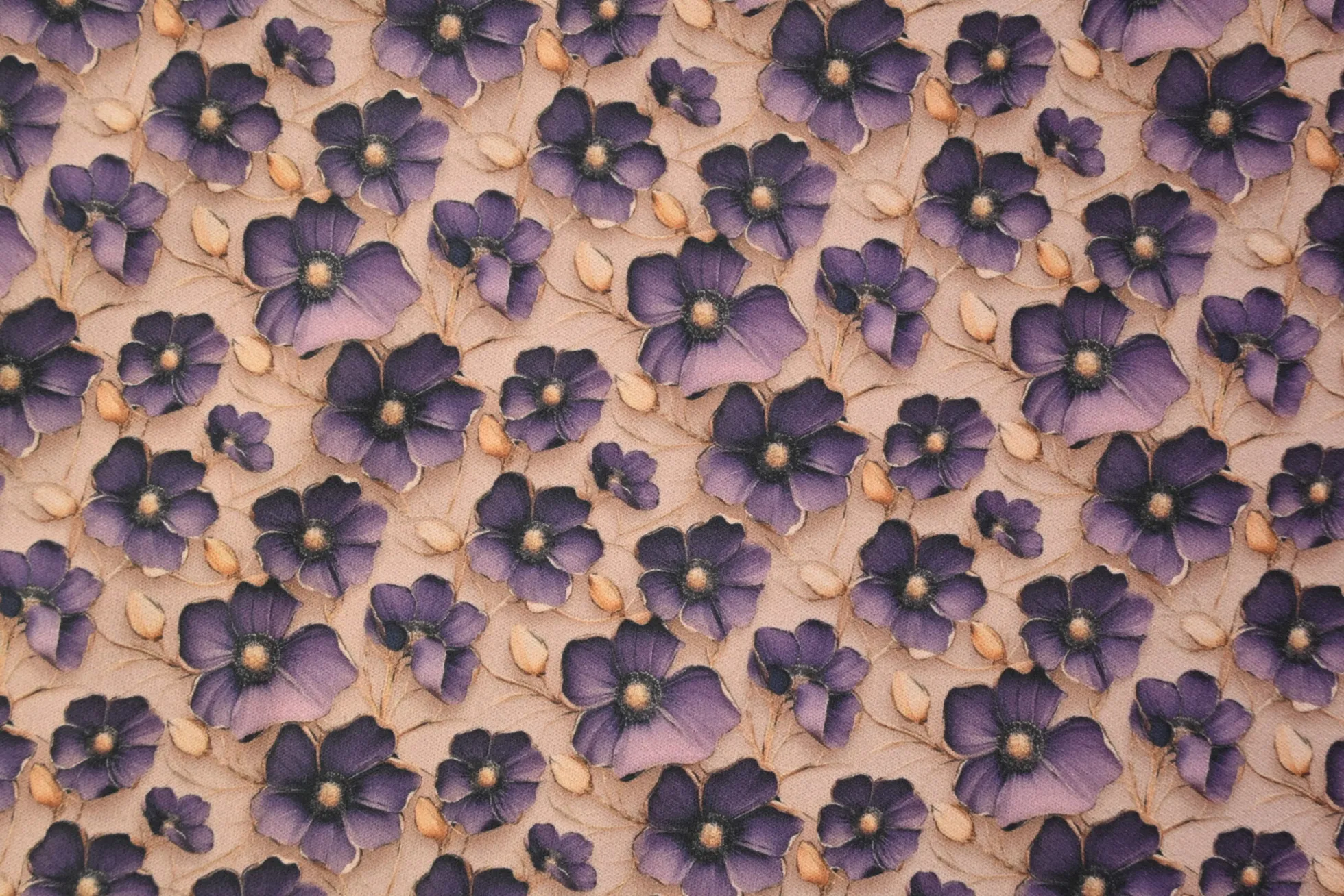 Scuba jogging – Purple flowers