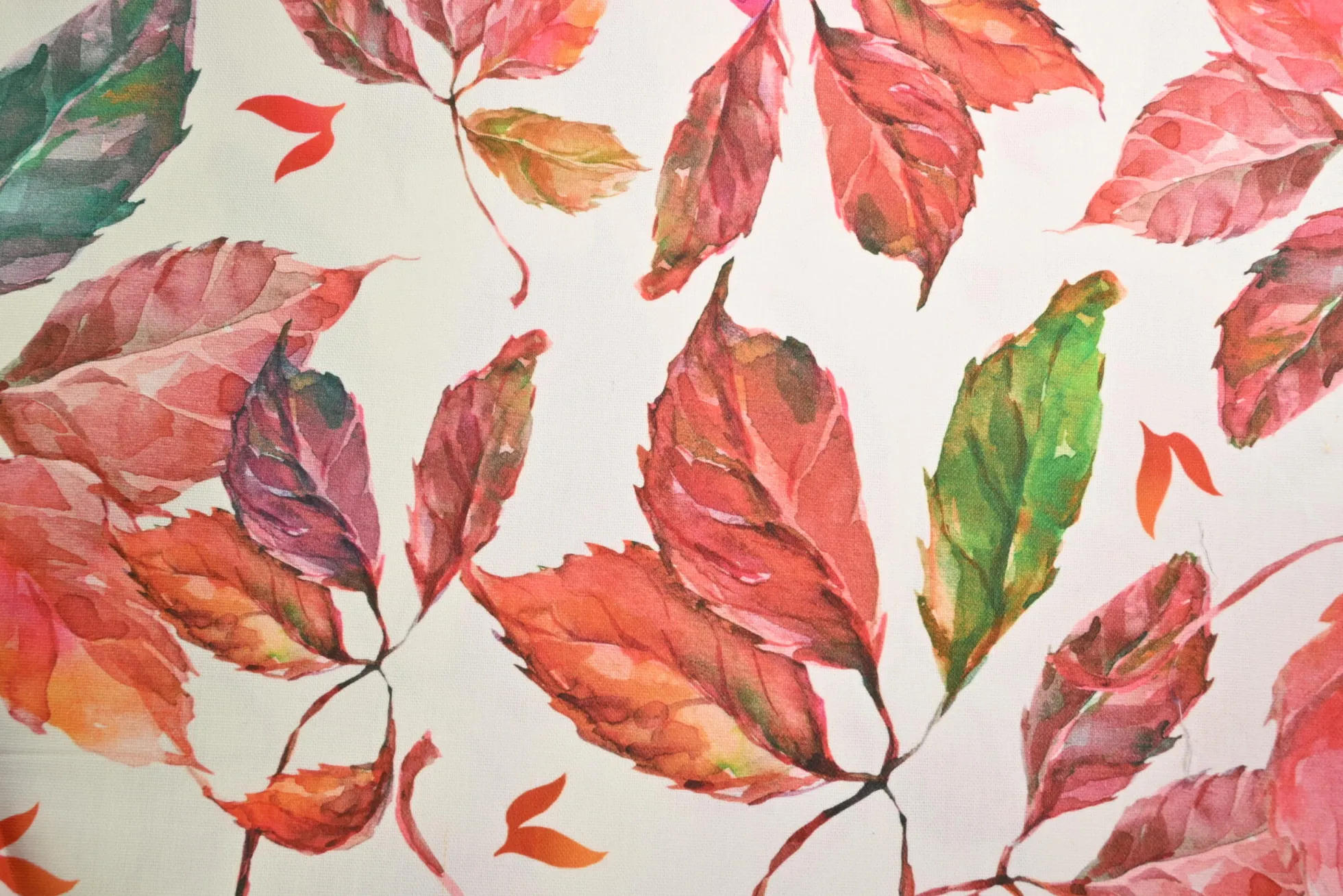 Stretch katoen – Autumn leaves