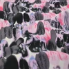 Stretch katoen – Brushstroke pink