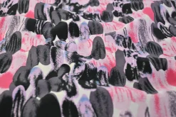 Stretch katoen – Brushstroke pink