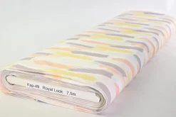 Stretch katoen – Brushstroke pastel
